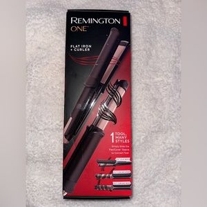 Brand New Remington One Flat Iron & Curler